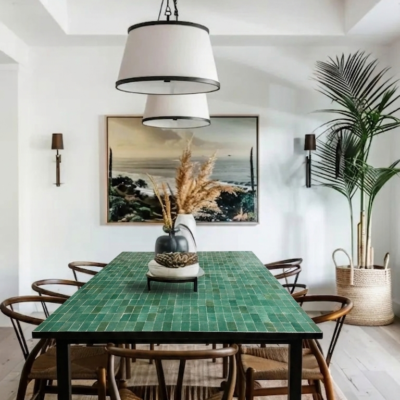 Mesa de comedor zellige